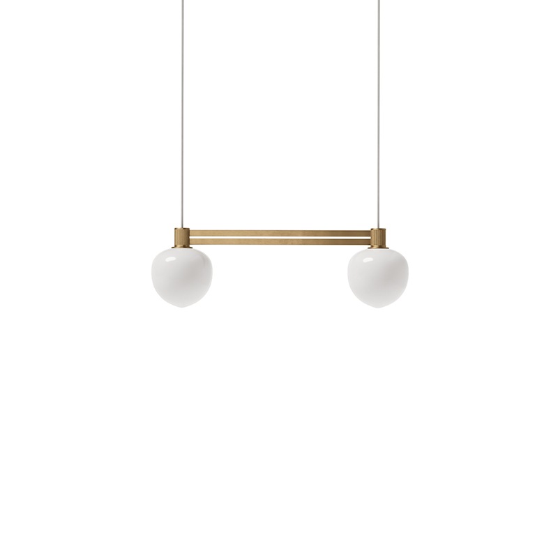 LYFA / MEMOIR 130 PENDANT SIDE BY SIDE II - Brass