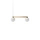 LYFA / MEMOIR 130 PENDANT SIDE BY SIDE II - Brass