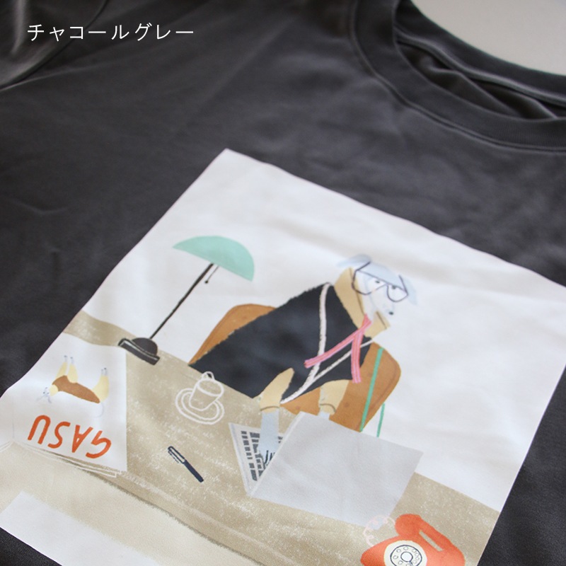 ��for Human��GASU�����ȥ��쥯�����ԥ����<br>GASU Artist Illustration Collection Tee