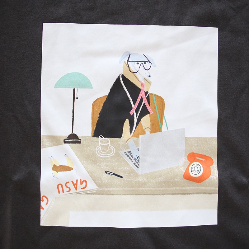 ��for Human��GASU�����ȥ��쥯�����ԥ����<br>GASU Artist Illustration Collection Tee