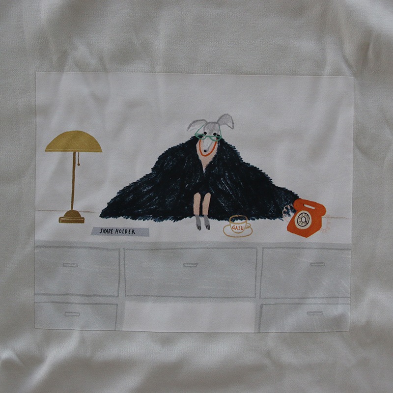 ��for Human��GASU�����ȥ��쥯�����ԥ����<br>GASU Artist Illustration Collection Tee