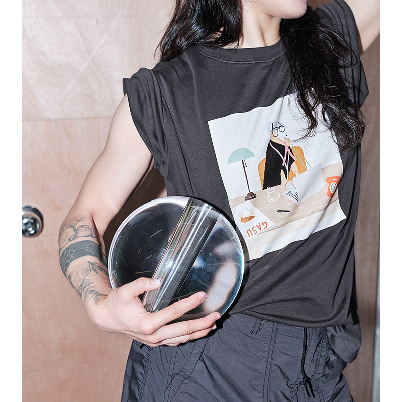 ��for Human��GASU�����ȥ��쥯�����ԥ����<br>GASU Artist Illustration Collection Tee