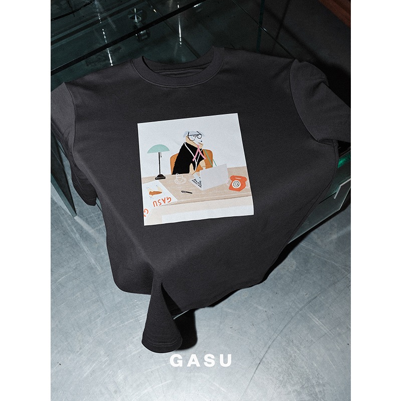 ��for Human��GASU�����ȥ��쥯�����ԥ����<br>GASU Artist Illustration Collection Tee