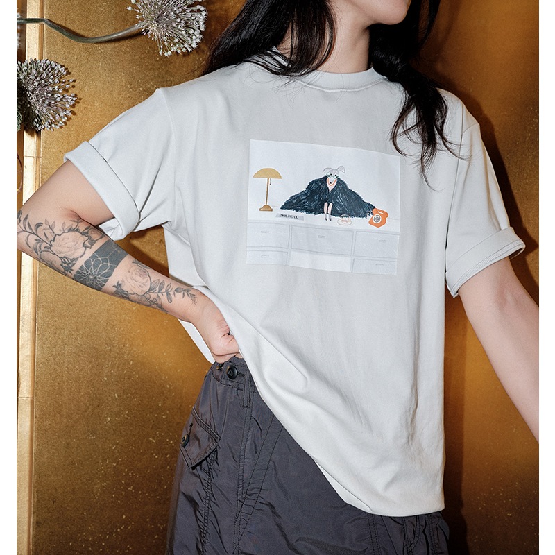 ��for Human��GASU�����ȥ��쥯�����ԥ����<br>GASU Artist Illustration Collection Tee