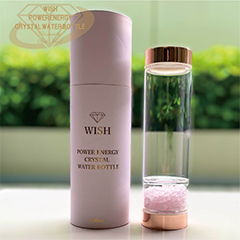 WISH POWER ENERGY CRYSTAL WATER BOTTLEǶLOVE