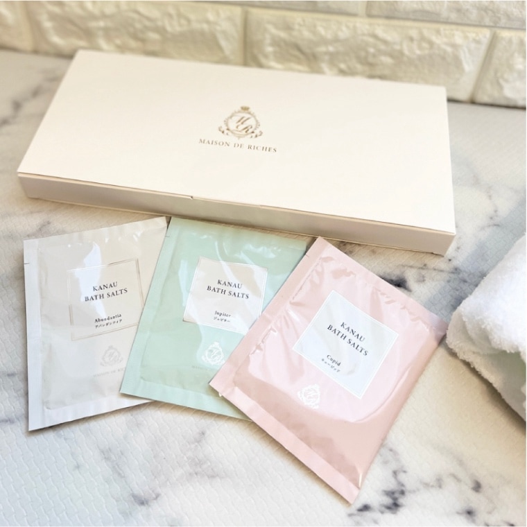��3����/�Ƽ�5��/15�񥻥åȡ�KANAU BATH SALTS ��Abundantia��Jupiter��Cupid��