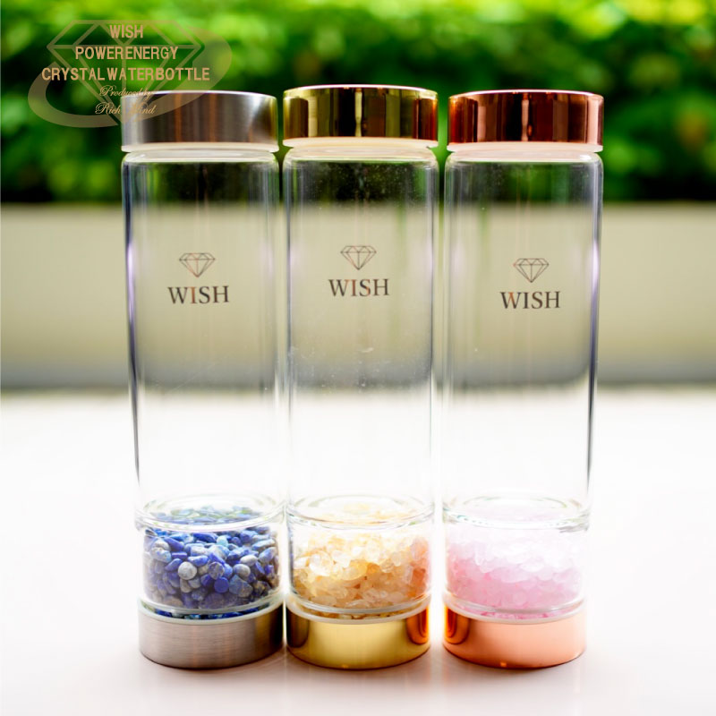 WISH POWER ENERGY CRYSTAL WATER BOTTLE��Ƕ�LOVE����