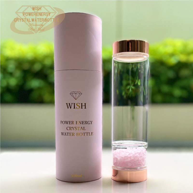 WISH POWER ENERGY CRYSTAL WATER BOTTLE��Ƕ�LOVE����