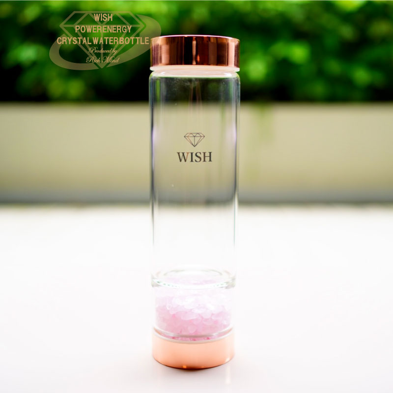 WISH POWER ENERGY CRYSTAL WATER BOTTLE��Ƕ�LOVE����