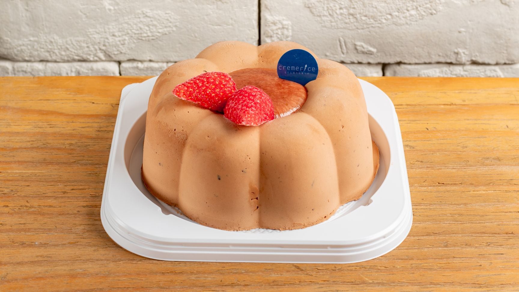 【ジェラートケーキ】 DOMORIチョコラータ×北海道完熟イチゴソルベ