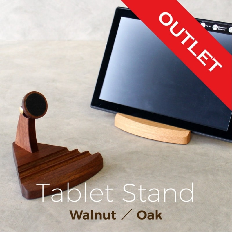 Outlet  タブレットスタンド  Walnut-01