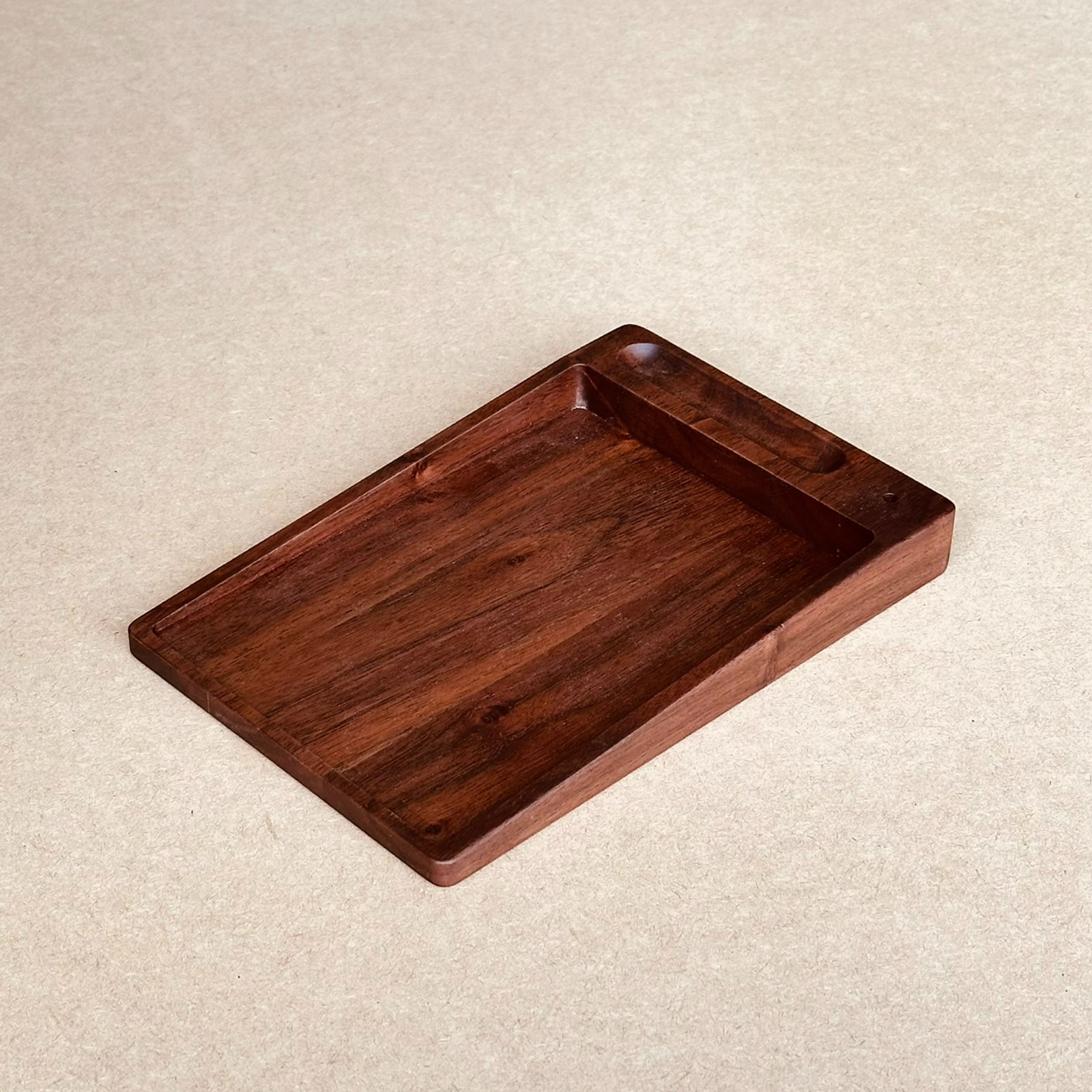 Outlet  Memo Tray　“硯（Suzuri）”  Walnut-012