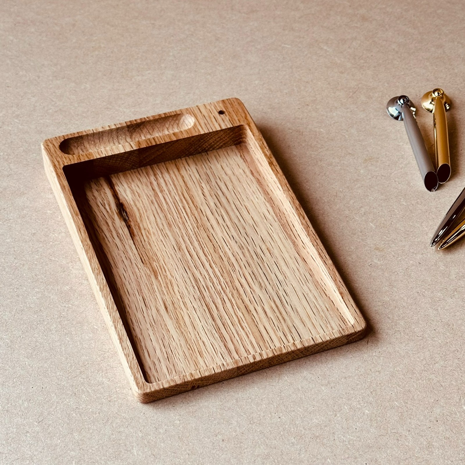 Outlet  Memo Tray　“硯（Suzuri）”  Oak-06