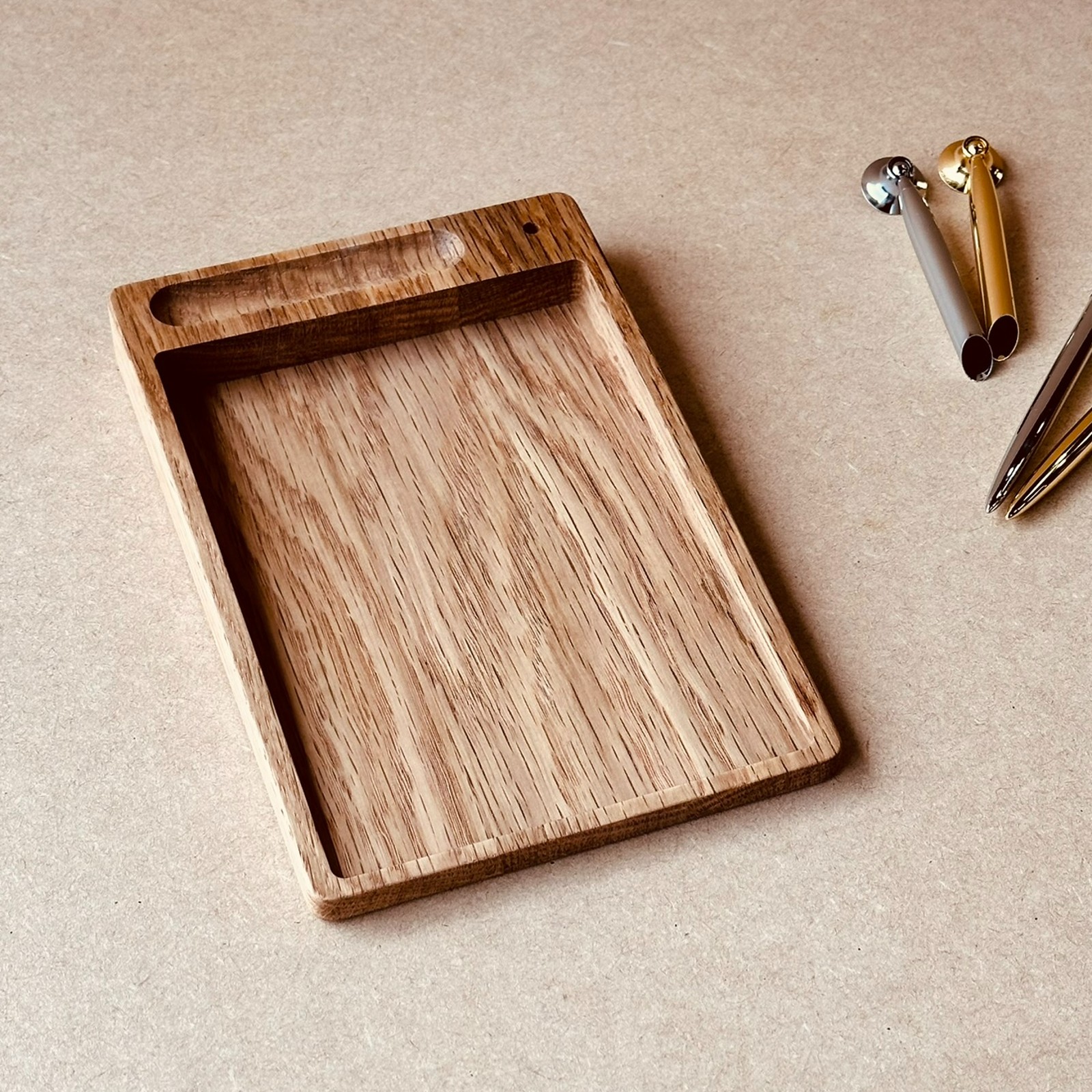 Outlet  Memo Tray　“硯（Suzuri）”  Oak-07