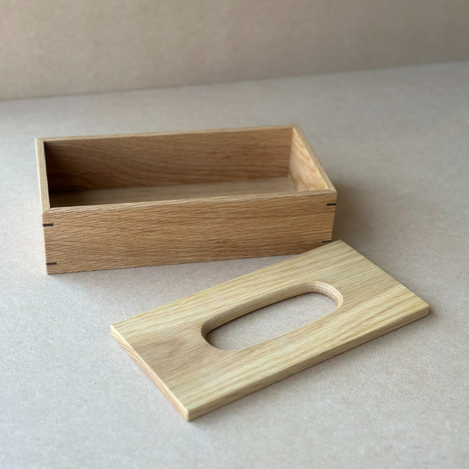 Outlet  ティッシュケース　Oak-02