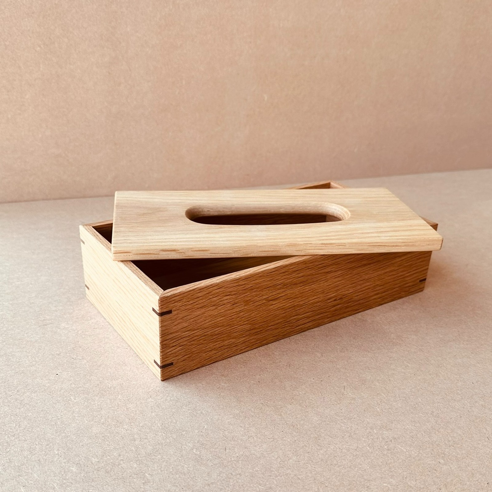 Outlet  ティッシュケース　Oak-02