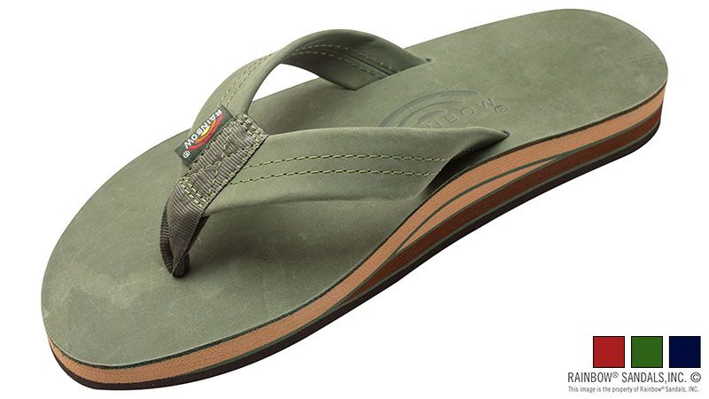 LIMITED EDITION - DOUBLE LAYER | RAINBOW SANDALS