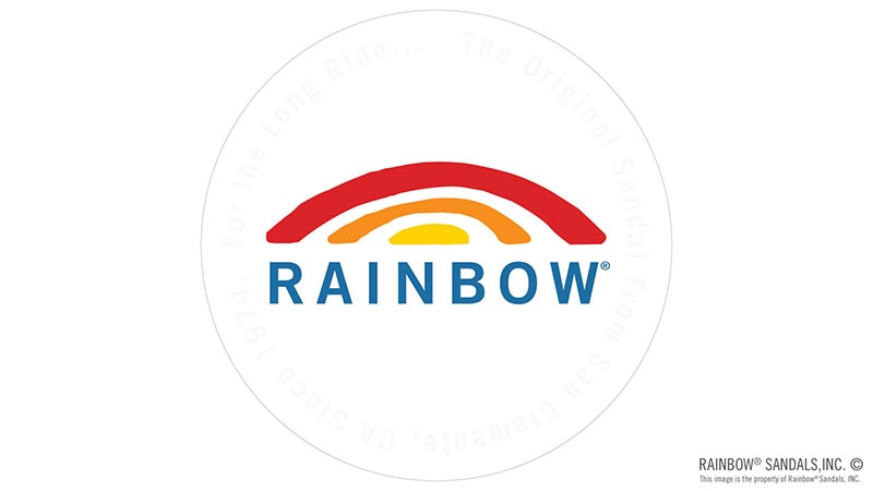 RAINBOW LOGO STICKER 4