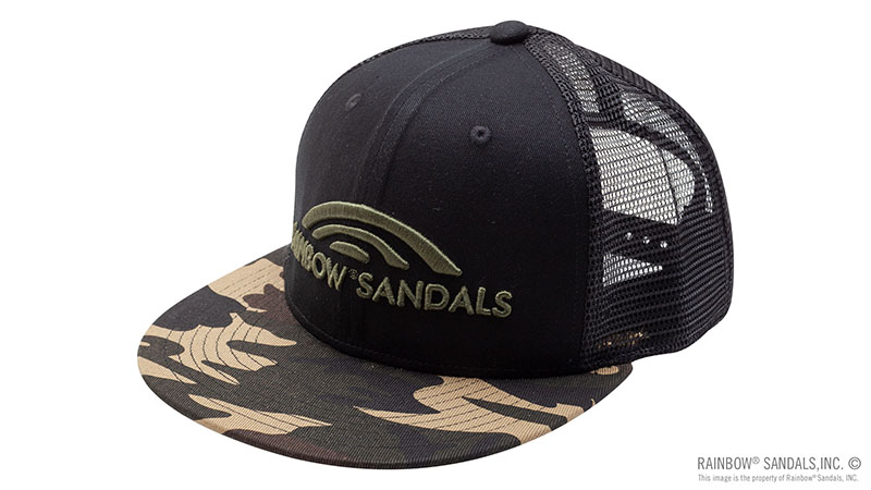 Rainbow&reg; Sandals Camo Snap Back Trucker Hat