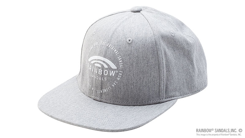 Rainbow&reg; Sandals Circle Logo Graphite Snap Back Hat