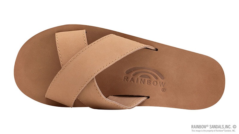 THE XSLIDE - SINGLE LAYER CROSS STRAP FLAT STITCH