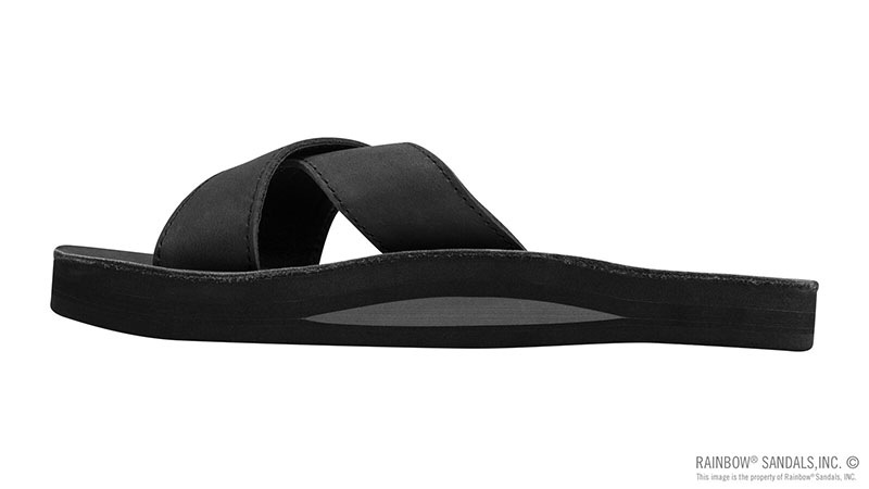 THE XSLIDE - SINGLE LAYER CROSS STRAP FLAT STITCH