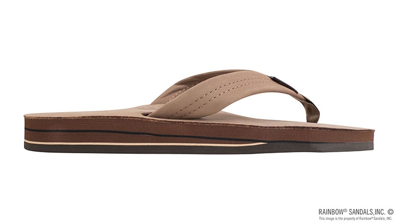 MottyメンズXL Rainbow サンダル　プレミアムシエラブラウン DOUBLE LAYER PREMIER LEATHER | RAINBOW SANDALS