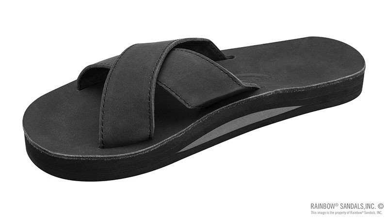 THE XSLIDE - SINGLE LAYER CROSS STRAP FLAT STITCH