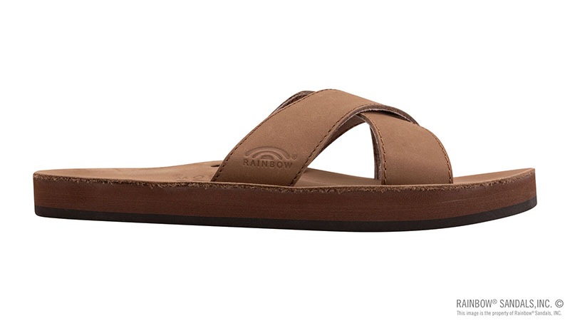 THE XSLIDE - SINGLE LAYER CROSS STRAP FLAT STITCH