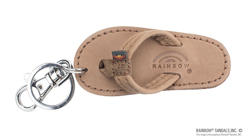 PREMIER LEATHER SANDAL KEY CHAIN