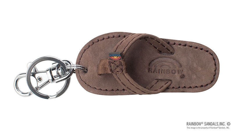 PREMIER LEATHER SANDAL KEY CHAIN
