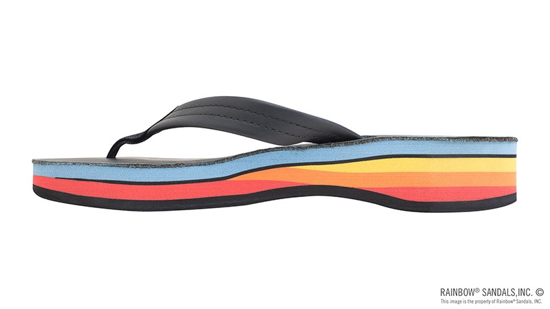 FOUR LAYER WEDGE - LEATHER