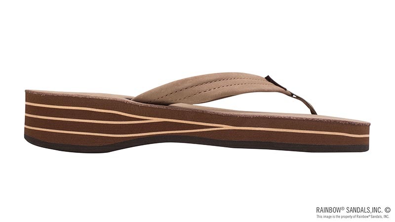 FOUR LAYER WEDGE - LEATHER