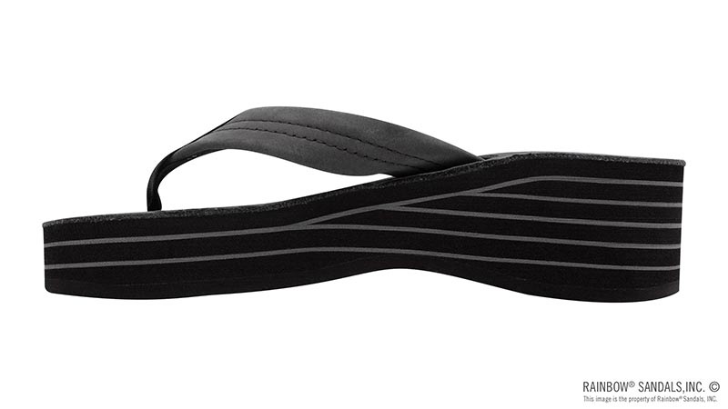 SIX LAYER WEDGE - LEATHER