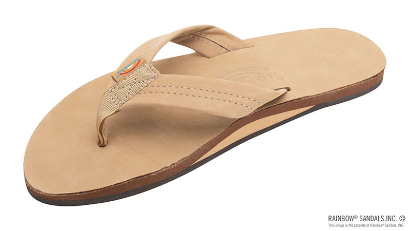 SINGLE LAYER PREMIER LEATHER | RAINBOW SANDALS