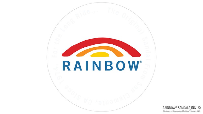 RAINBOW LOGO STICKER 4
