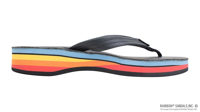 FOUR LAYER WEDGE - LEATHER