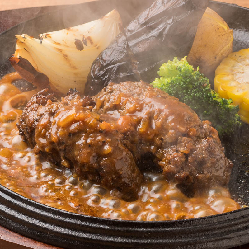 【単品】粗挽き生ハンバーグ　160g