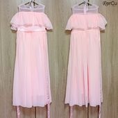 RerCu 子供ドレス パール×オフショルダー 気品漂うパールドレス