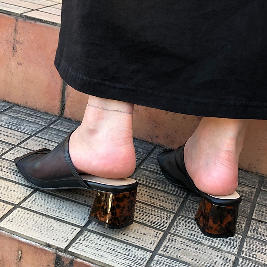 【ALDO】爽やかメッシュ☆Myrelia☆シースルー・ミュール シースルーミュール