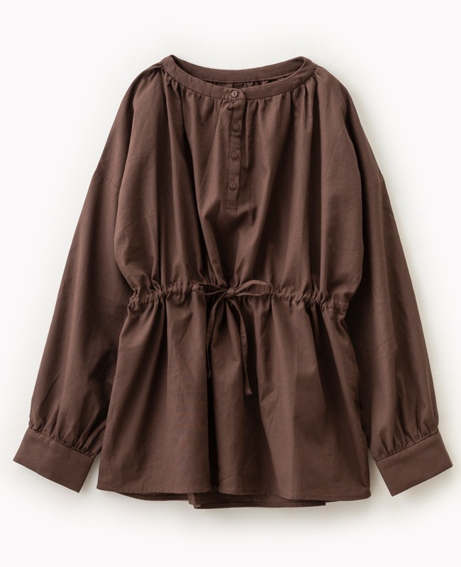 ファッション通販サイト｜Rim.z - リムズ 綿ガーゼチュニックブラウス