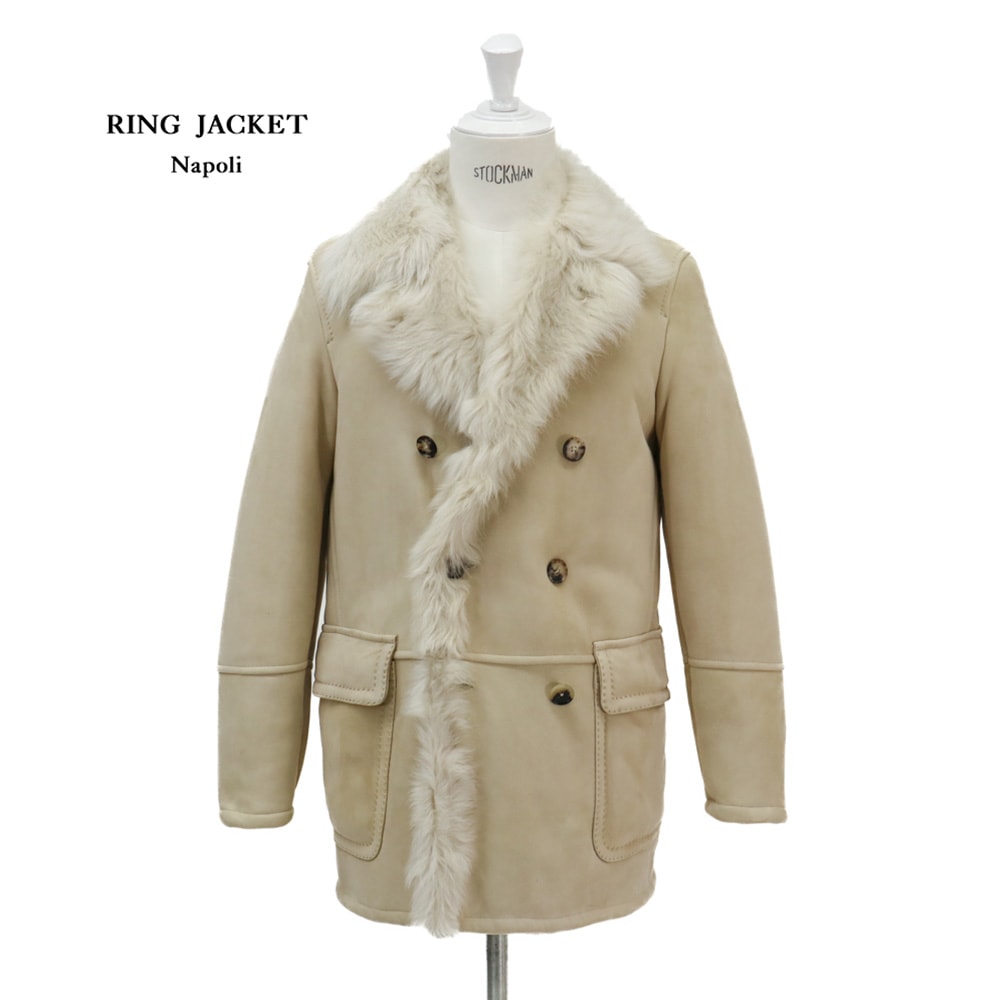 RING JACKET Napoli リングヂャケットナポリ ムートンPコート