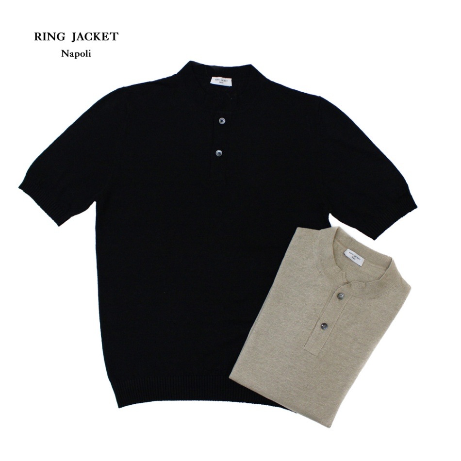 RING JACKET Napoli ヘンリーネック Tシャツ RING JACKET Napoli ヘンリーネック Tシャツ | セーター