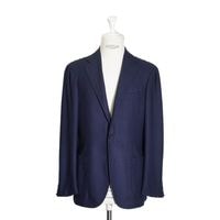 【新品未使用】 RINGJACKET MEISTER ネイビーチェックジャケット カシミヤ×シルク ネイビージャケット No-254 | RING JACKET
