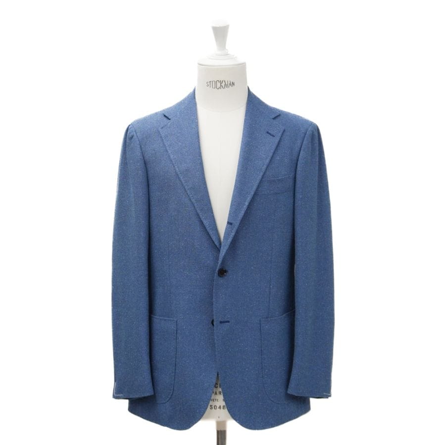 ウール×シルク ブルージャケット Model NO-300
