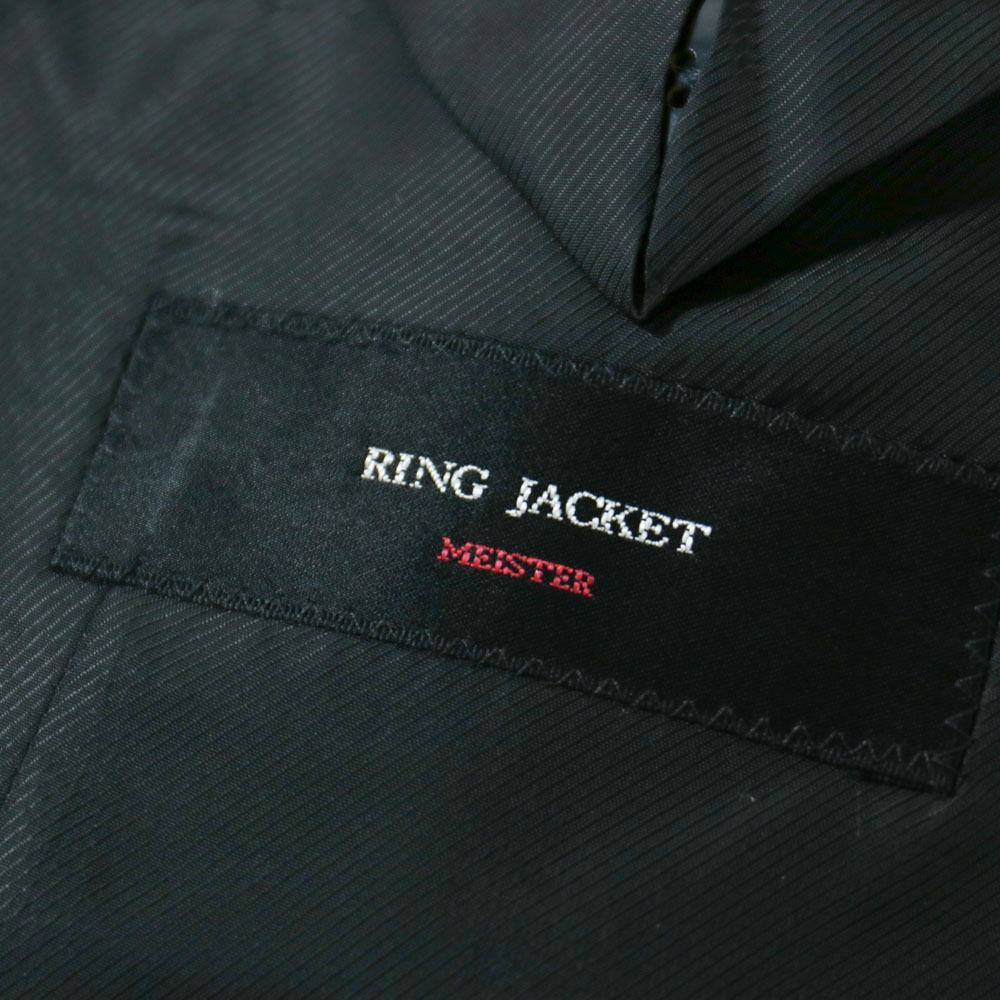 RING JACKET MEISTER  Model NO-286 S-178 3B2�ץ꡼�ĥ����ġڥ֥�å�/̵�ϡ�