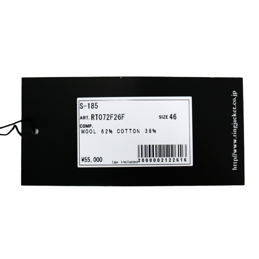 RING JACKE�����롦���åȥ�1�ץ꡼�ĥ��㡼��󥰥���å����ڥ��졼/���������å��� Model S-185