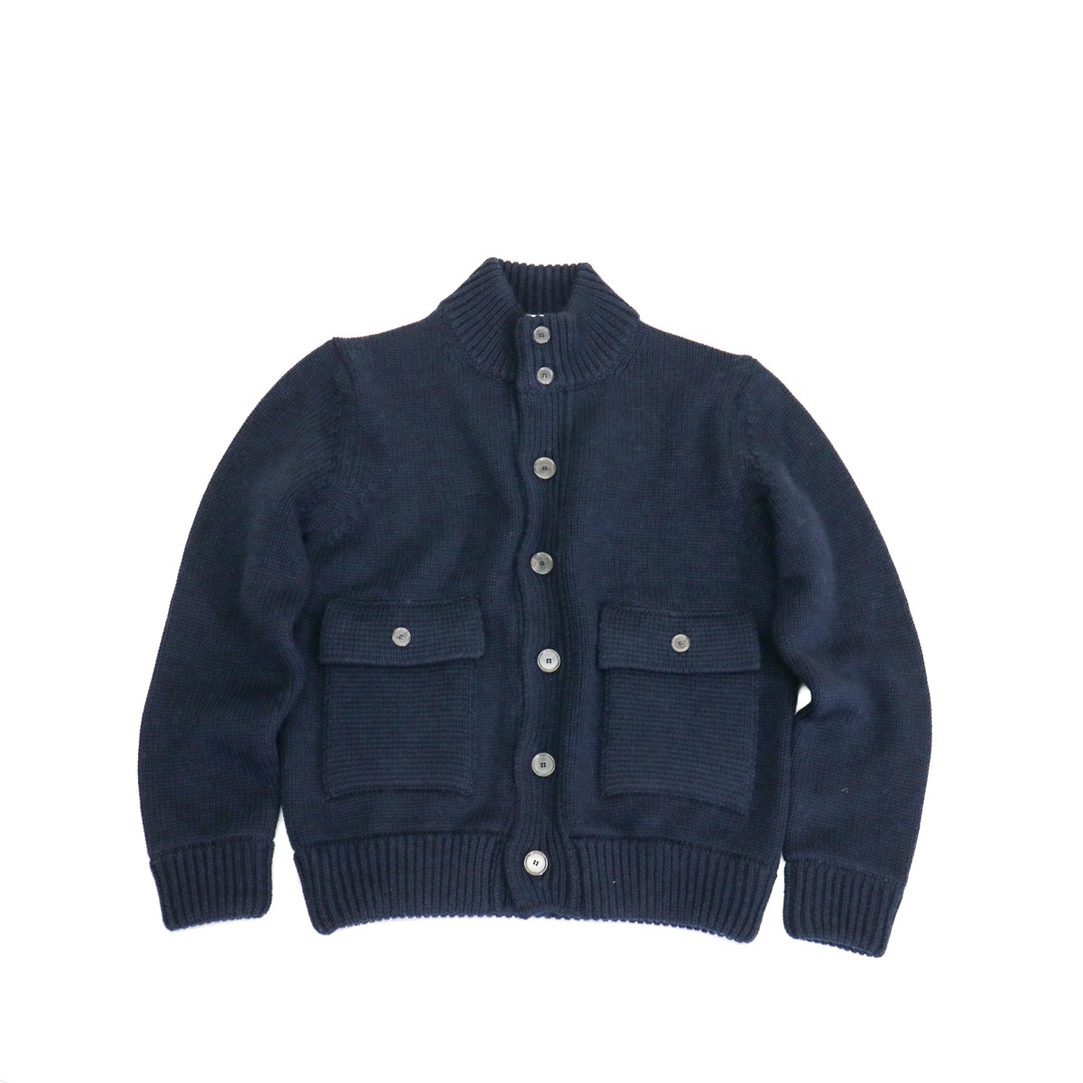 RING JACKET Napoli バルスター型 ニットブルゾン-RING JACKET MEISTER ONLINE STORE オンラインストア買 冬物のためお値下げ中!リングジャケットニットブルゾンメンズMヴァルスター型ニット テーラードジャケット