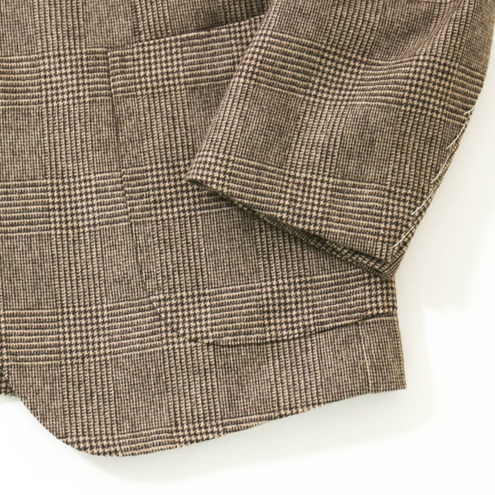 RING JACKET MEISTER 3B2�ץ꡼�ĥ��åȥ��åץ����ġڥ֥饦��/���������å���Model NO-286 S-178FOX BROTHERS