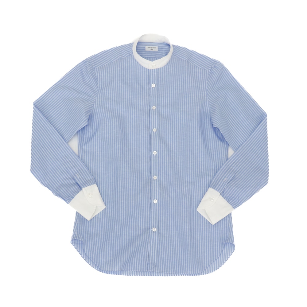 リングヂャケットナポリ　リネン　シャツジャケット リングヂャケットナポリ リネン シャツジャケット